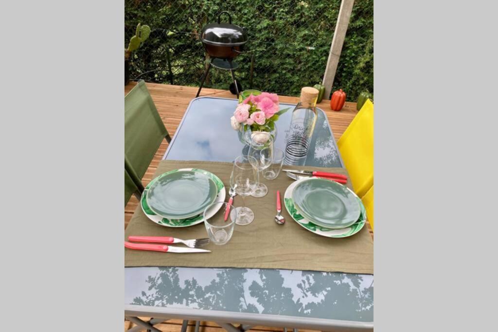 Charmant chalet avec une grande terrasse au Pyla La Teste-de-Buch Extérieur photo