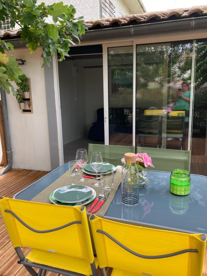 Charmant chalet avec une grande terrasse au Pyla La Teste-de-Buch Extérieur photo
